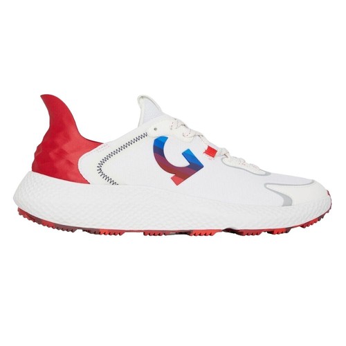 G Fore Kiltie Disruptor Golf shoes size 7 white and silver missing