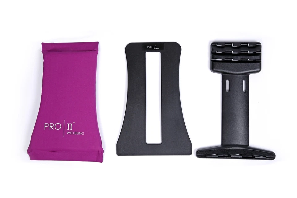 Pro 11 wellbeing Back Magic Stretcher Lower Lumbar Pain Spine Massager (Purple) - Image 2 of 4