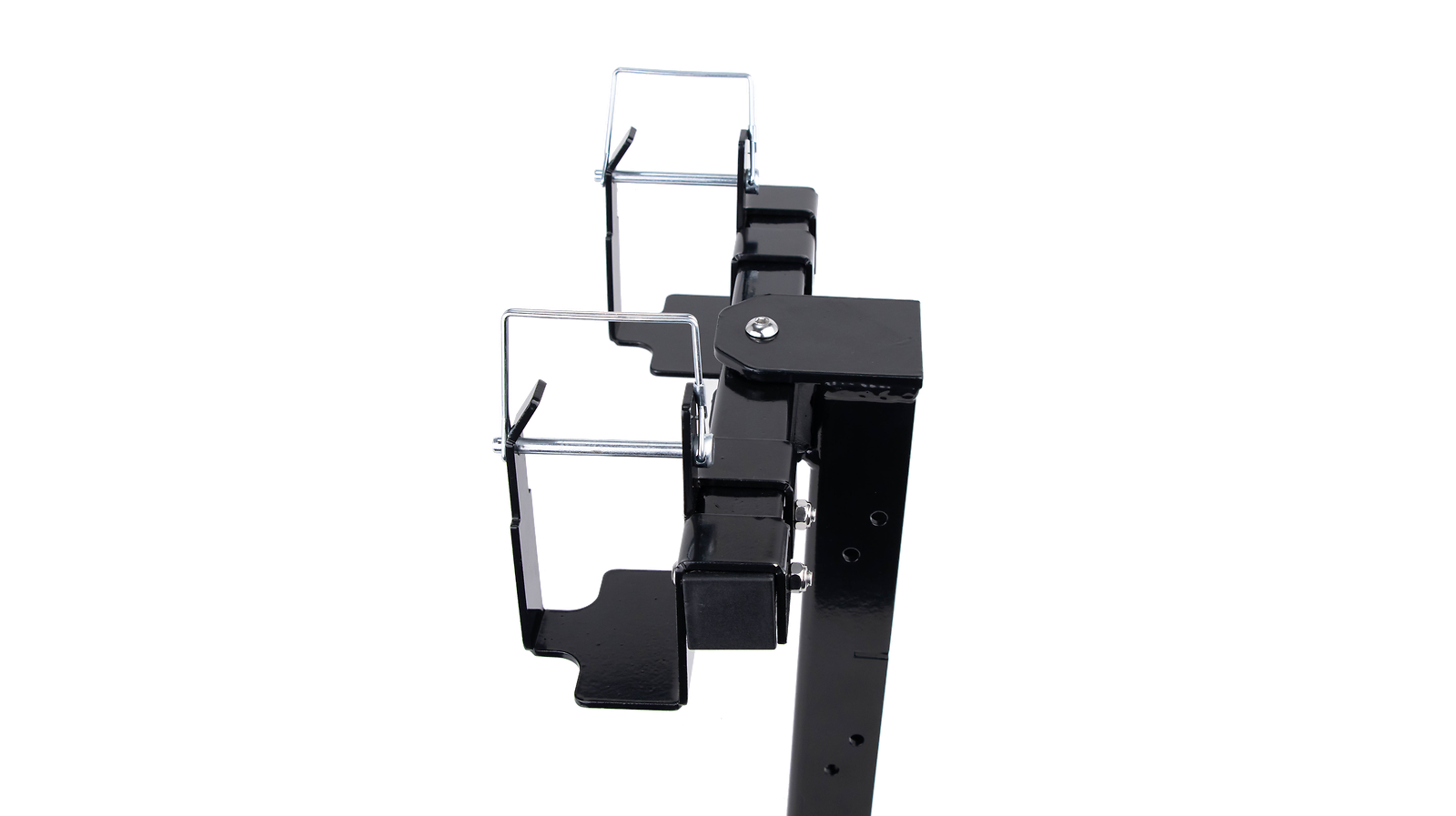 Wheeled Trash Can Hauler Transporter Hitch Ball Mounted Garbage Towing