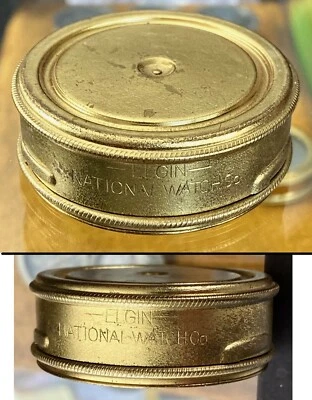 Elgin National Watch Co. Uhrwerk Vergoldetes Tins 16 Größe 1880 RARE - Bild 1 von 4