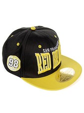 Redbridge Unisex Logo Cap Fitted Baseball Cap Signature Embroidered 60cm