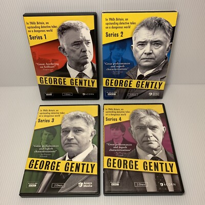 George Gently Collection - Series 1 2 3 4 (DVD, BBC) Martin Shaw