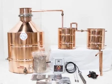20 Gallon Copper Moonshine Whiskey COMPLETE DISTILLERS KIT by Vengeance Stills