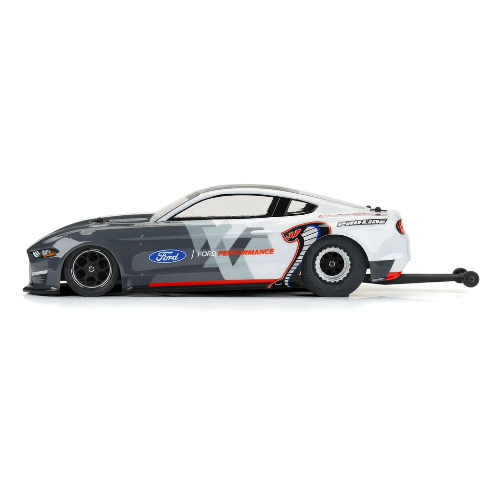 Pro-Line 3605-00 1/16 2021 Ford Mustang Cobra Jet Clear Body: Losi Mini Drag Car - Image 4 of 4