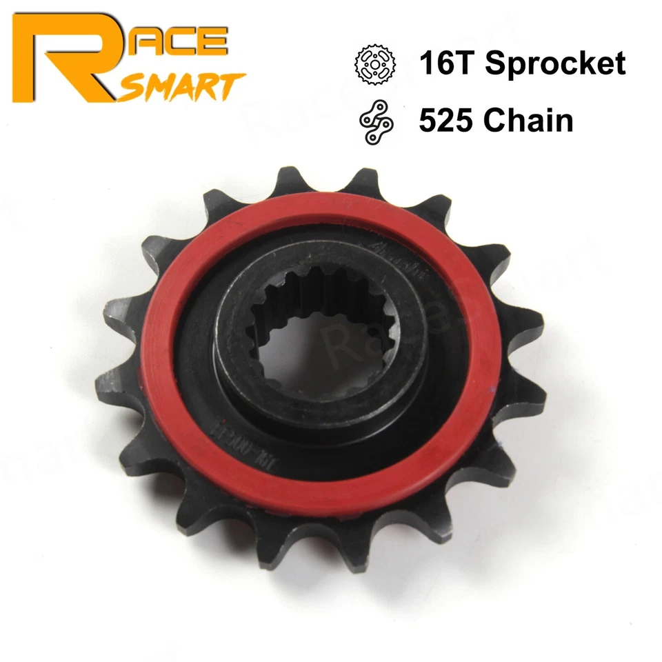 Kit de piñón delantero trasero 525 16T 42T para BMW F800GS 2008-2018 Adventure 2013-2018 Foto 2 de 4