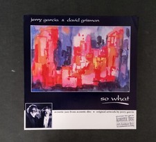Jerry Garcia & David Grisman "So What" Poster Flat 12"x12"