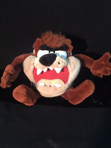 Looney Tunes Taz Plush Tasmanian Devil 1997 Still With Tag - Picture 3 of 10