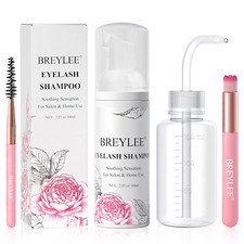 Wimpernverlängerung Shampoo 60Ml + Rinse Bot...