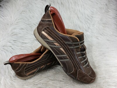PREDICTIONS Brown Slip On Casual Active Shoes Size US 10 W Wide EUR 42
