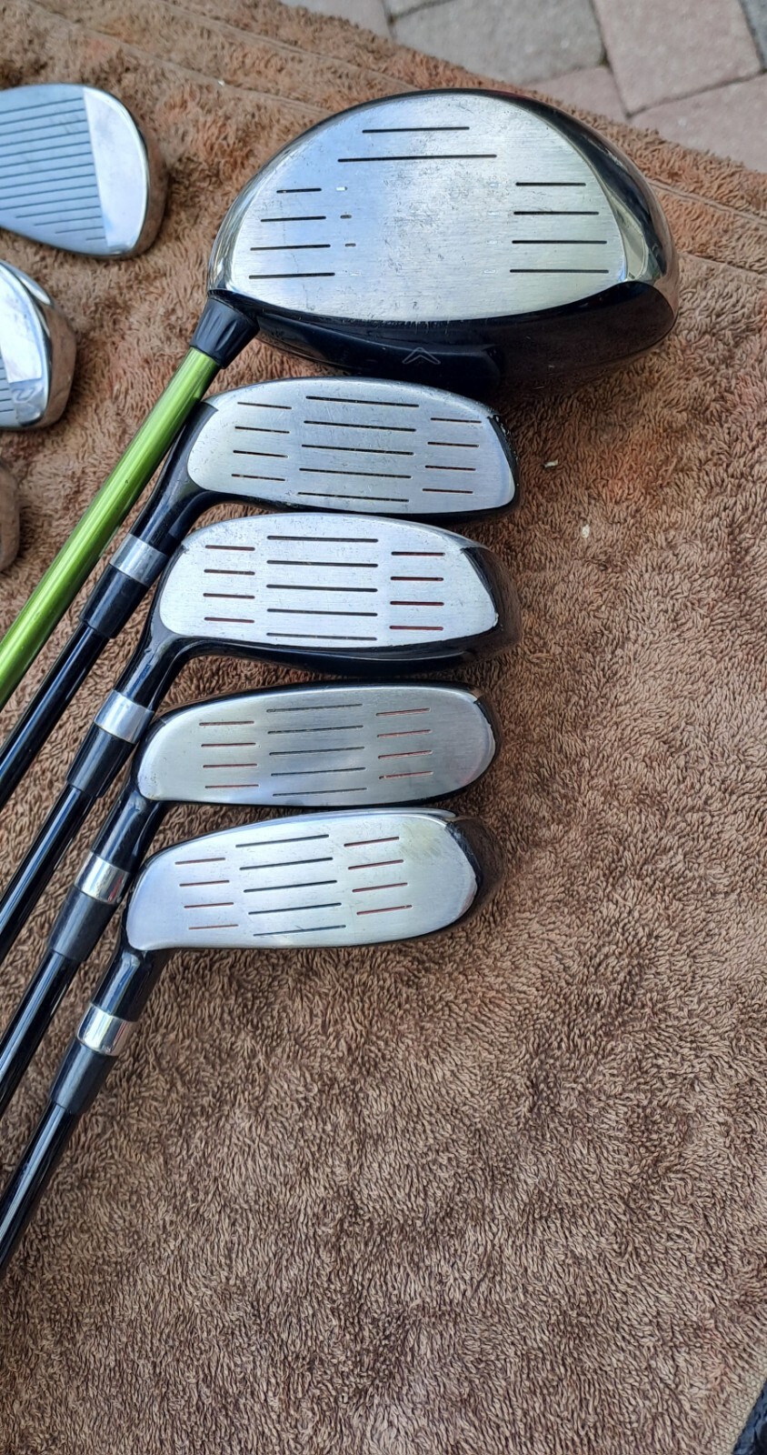 golf set ZEVO XSD right h 13 clubs Regular flex hybrid iron wood driver