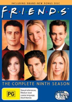 Friends Season 9 DVD 2001 Brand New & Sealed