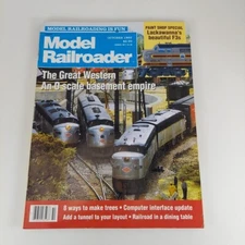 Model Railroader Magazine Oct 1992 Vol 59 No 10 O Scale Great Western 