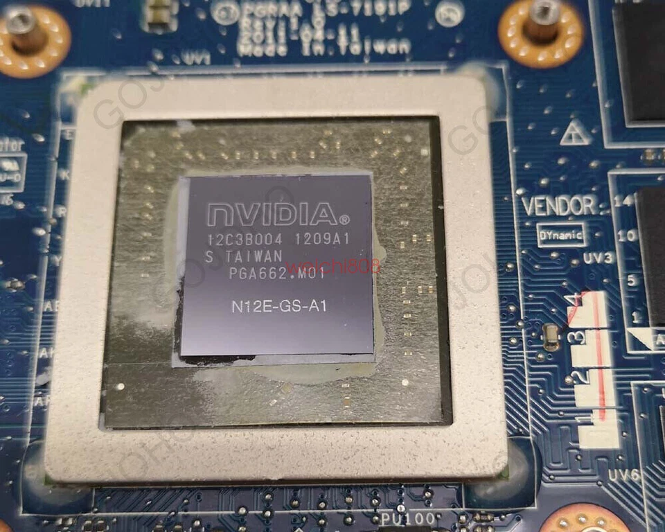 K000127390 For Toshiba x770 x775 GeForce GTX 560M 1.5GB LS-7191P Video Card - Image 3 of 4