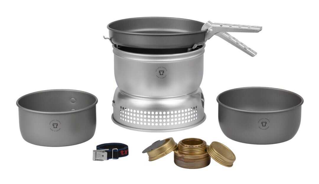 Trangia 25-7 UL/HA Ultralight Alloy Stove Hard Anodised Pots Frying Pan Spirit