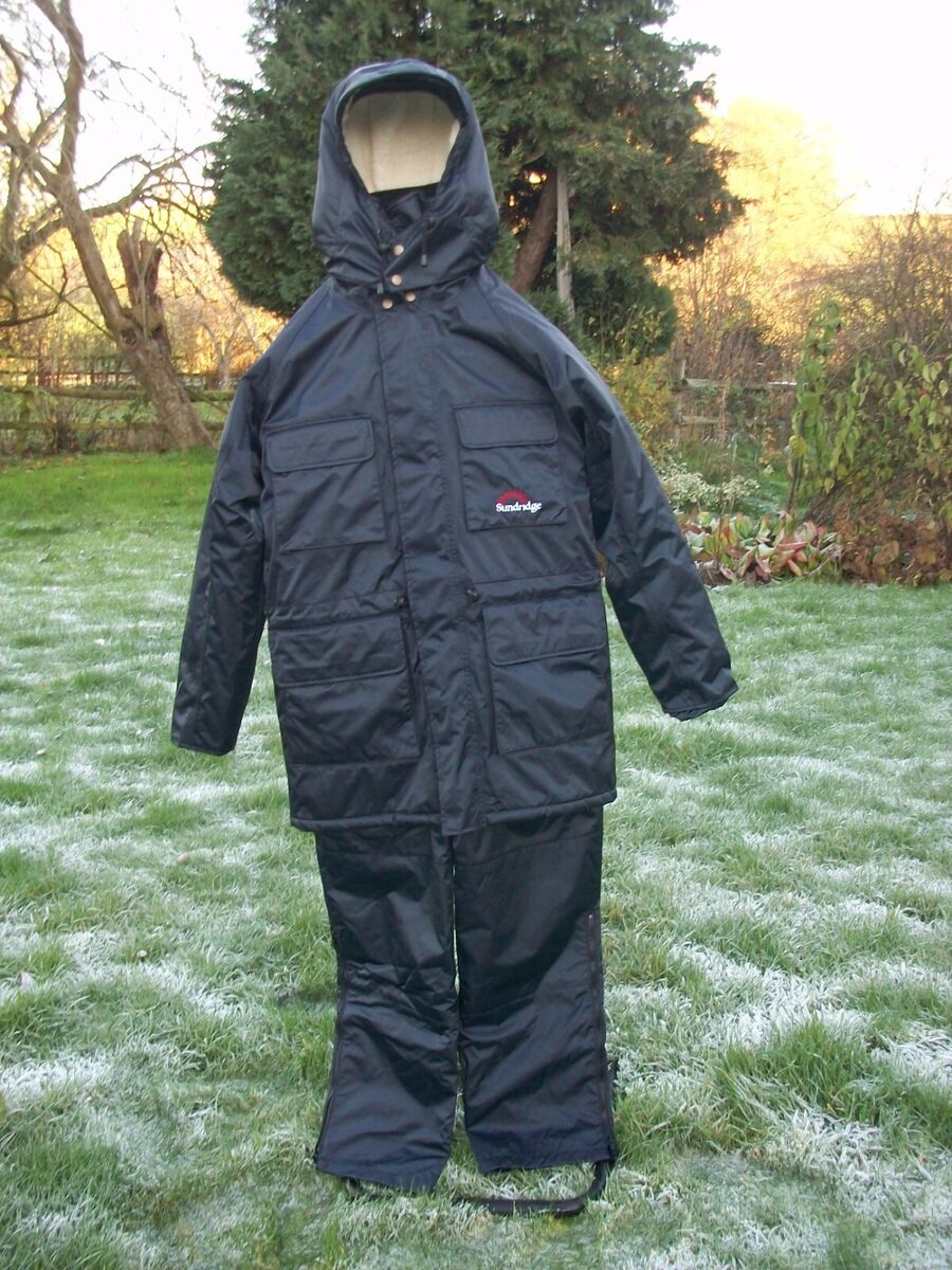 Sundridge Polar Winter Fishing Suit Two Piece with Bib & Brace or Jacket  S-XXL.