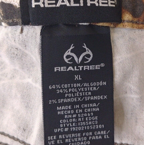 RealTree Camo Edge 5 Pocket Comfort Flex Hunting Sports Pants Mens XL (40-42) - Picture 10 of 18