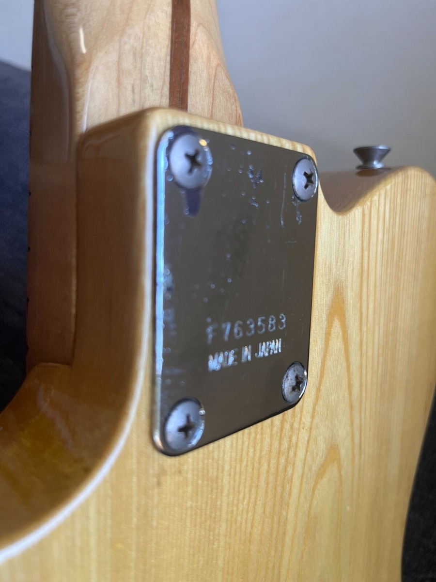 グレコTE500 1976年製 / 約3.3kg funk ojisan mod Greco TE-500 Thinline Telecaster 1976 Natural Finish From