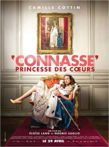 Poster Folded 47 3/16x63in Connasse, Princess Of Hearts 2015 Camille Cottin Vgc - Picture 1 of 1