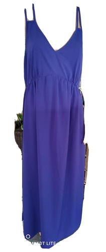 "Bodyflirt" Sommer-Kleid Gr. 42,  blau-lila - Bild 1 von 5