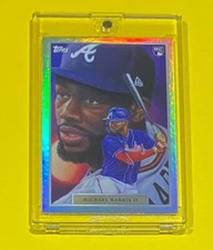 2023 Topps Michael Harris II Game Within The Game RAINBOW FOIL /99 SP #1 RC 🔥