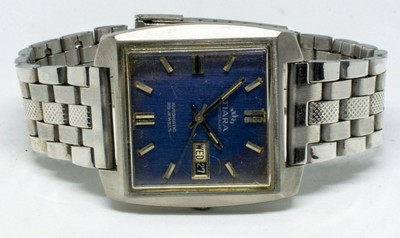 Tiara of Switzerland Silver Dart Automatic 25J Wrist Watch | eBay 