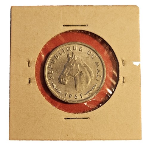 1961年のカタンガ国1フラン硬貨 1961年のカタンガ国1フラン硬貨