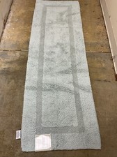 Better Trends Lux Tufted Bathroom Rug Runner Light Blue 20in x 60in 100 Cotton