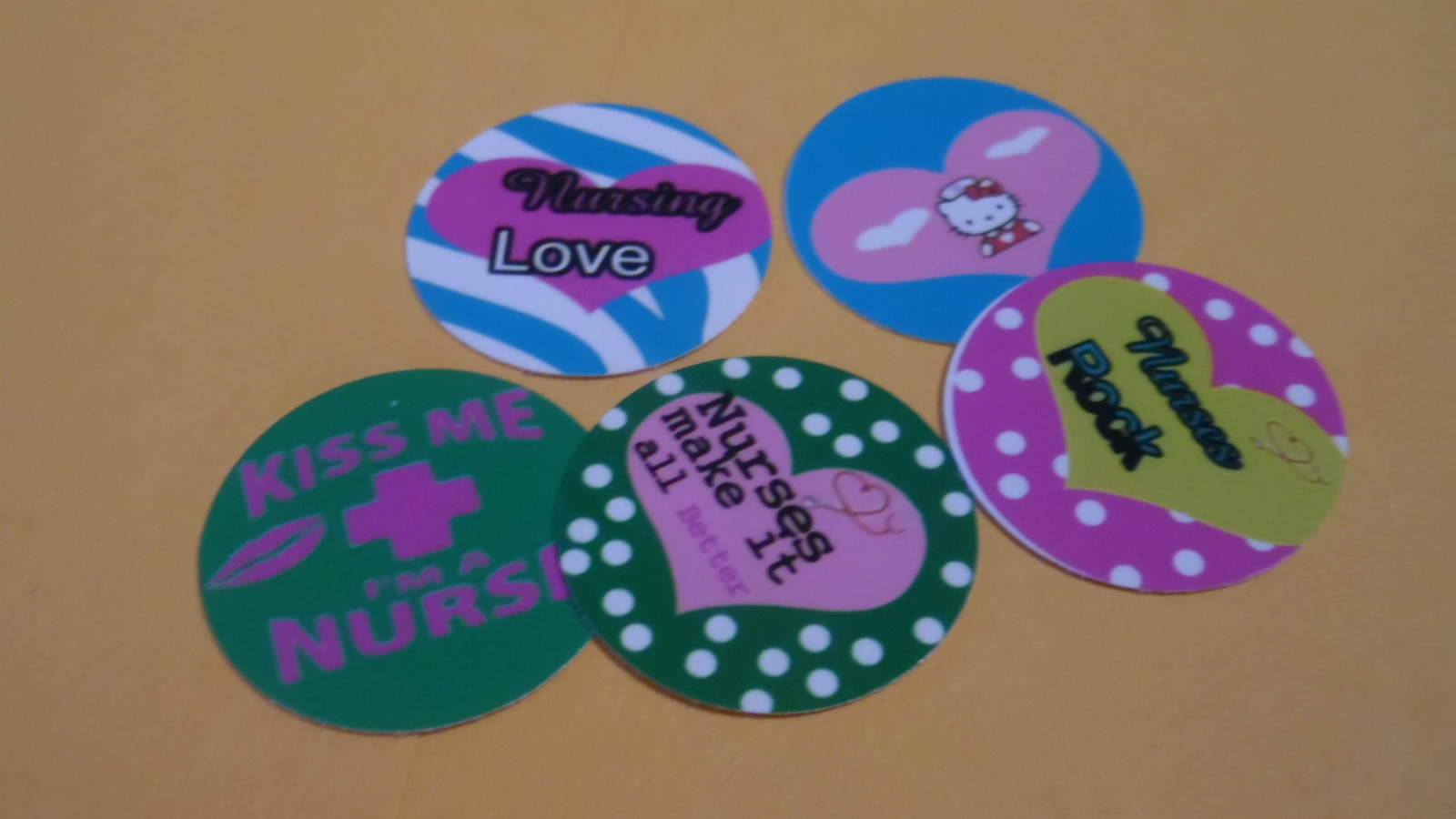 Pre Cut One Inch Bottle Cap Images Nurse Nursing Free Shippi