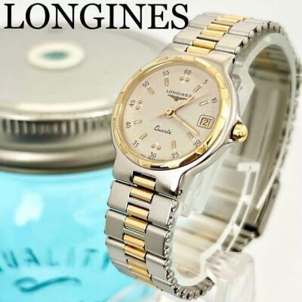 LONGINES CONQUEST Ladies Quartz Watch VINTAGE '80 SWISS