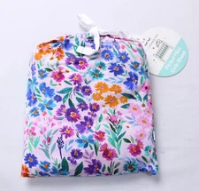 Little Sleepies Baby's Fitted Mini Crib Sheet NC3 Sweet Pea Floral One Size NWT