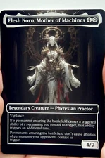 Elesh Norn, Mother of Machines Proxy Card with Custom designed art