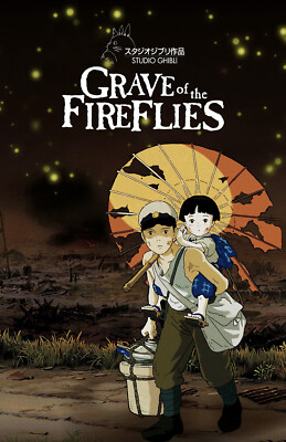 AA1717 Grave of the Fireflies By Isao Takahata 1988 Movie Poster 11x17