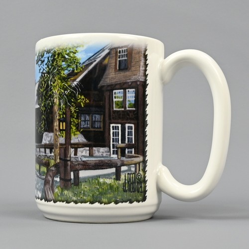 Becher World Kaffeebecher James Reed Reveille Old Faithful Inn Yellowstone Elch Vintage