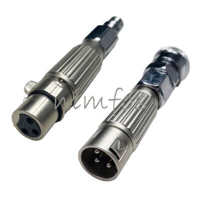 Metal Adapter Vac-u-Lock Attachments Quick Plug Turn 3XLR Connector 