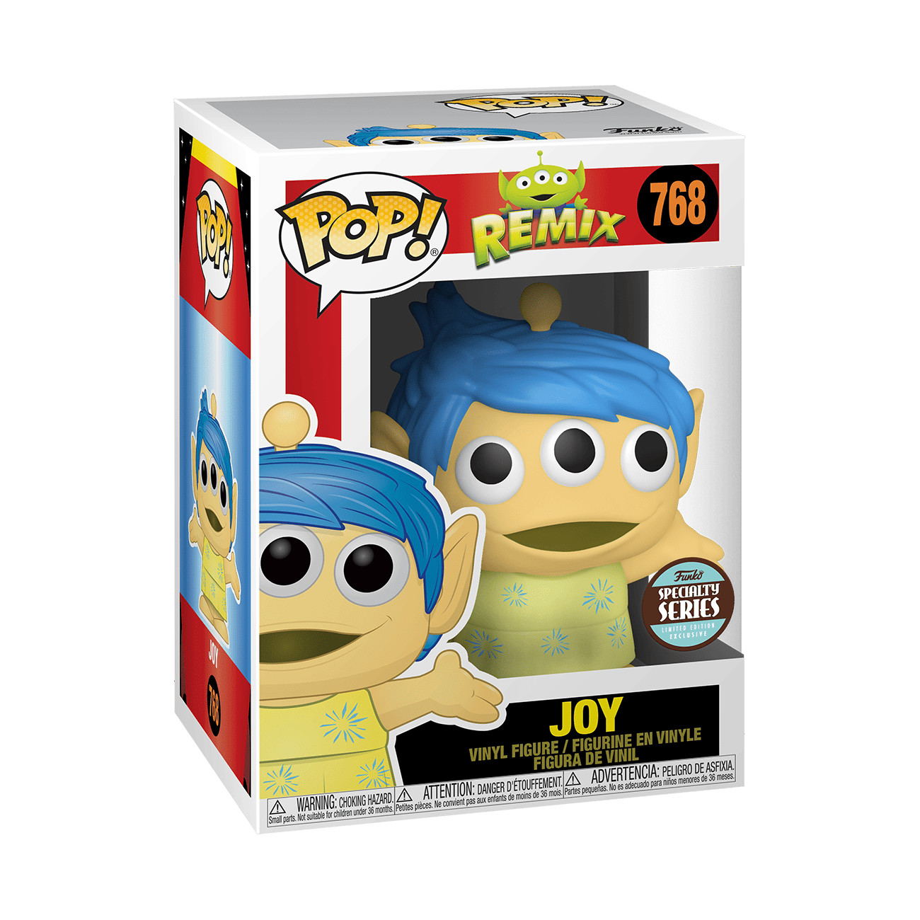 Funko Pop! Disney: Alien Remix - Joy (Inside Out) #768