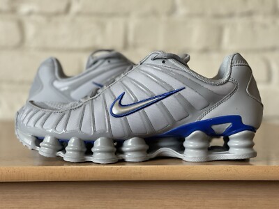 Nike Shox TL Wolf Gray Silver Mens Size 9 Athletic Shoes Sneakers