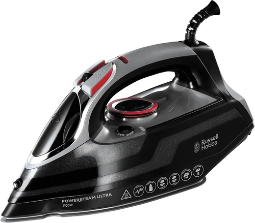 Russell Hobbs Powersteam Ultra Steam Iron, Black 3100W 20630