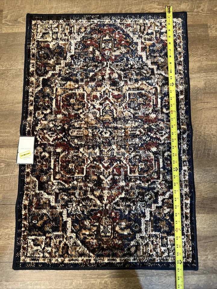 24x36 Medallion Style Rug - Threshold - Image 2 of 4