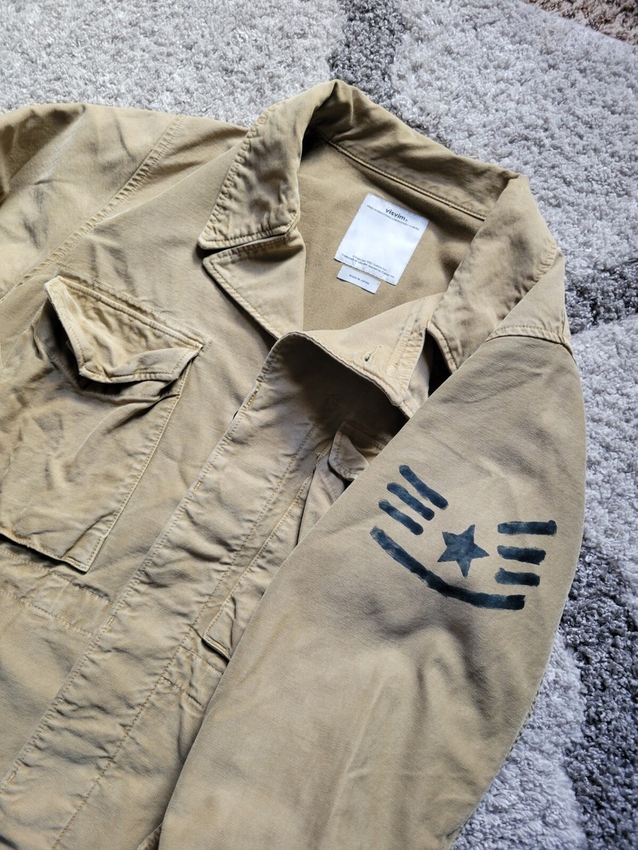 Visvim SS15 Achse Jacket Dmgd Chino Beige size 2 | eBay Visvim SS15 Achse Jacket Dmgd Chino Beige size 2 | eBay