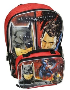 batman backpack with lunch box