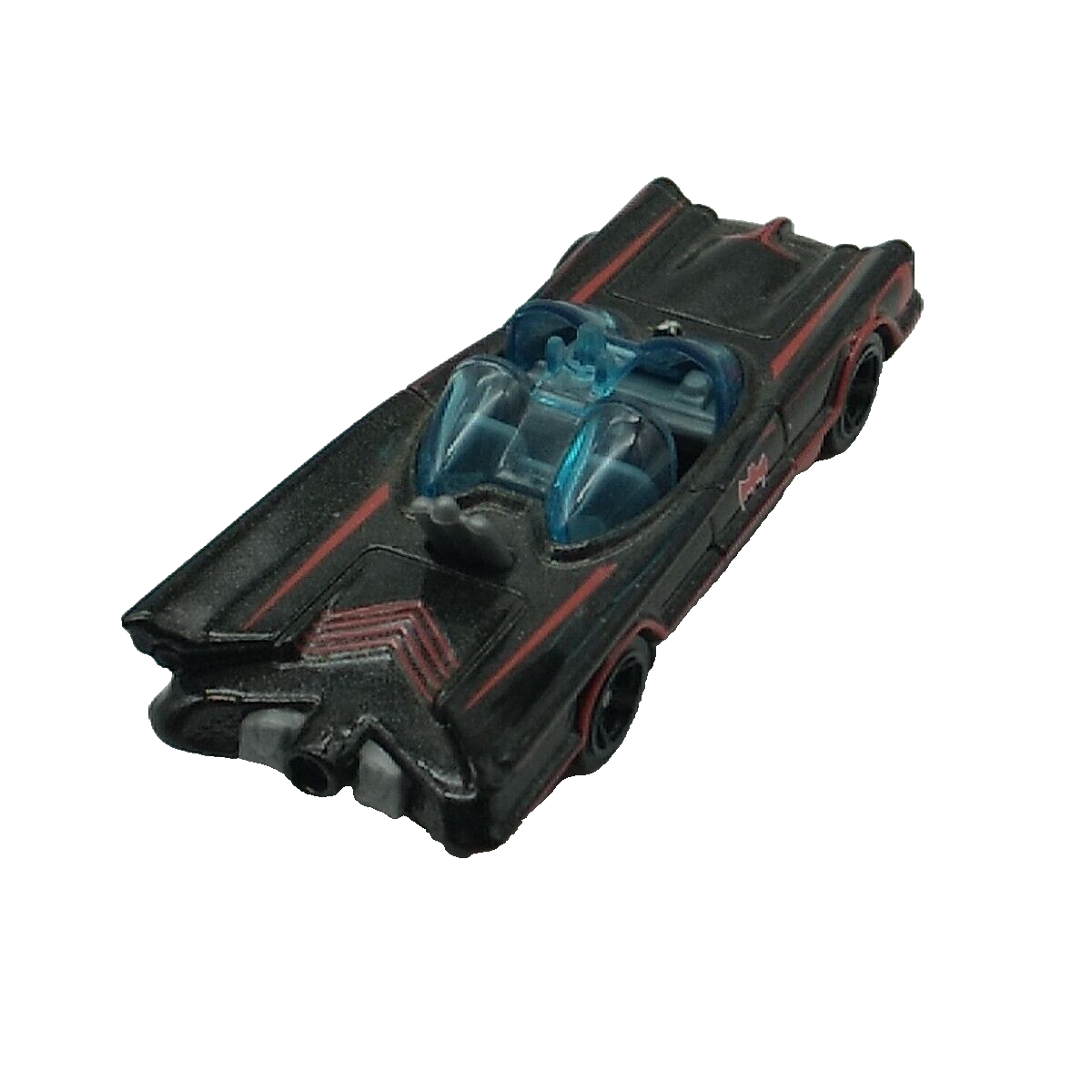 Hot Wheels 1966 TV Series Batmobile Blue Windows Die-Cast Car