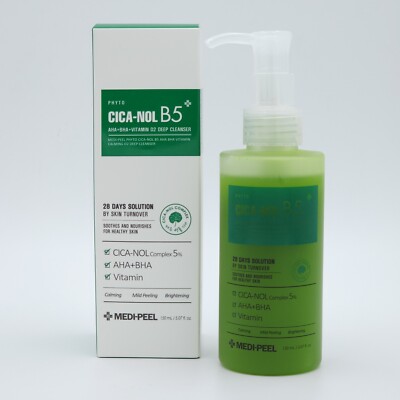 MEDI PEEL Phyto Cica Nol B5 AHA BHA Vitamin Calming O2 Deep Cleanser 150ml