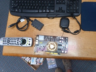 PNY GeForce FX5700 128MB PCI Video Card w/ TV Tuner DVI S-Video RF Accessories