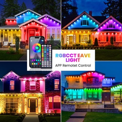  Musiksync Eave Light   230V Bluetooth Stecklampe mit RGB CCT & App-Kontrolle 