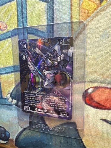 Digimon Card Galacticmon BT21-062 SP SR Parallel English WORLD CONVERGENCE - Picture 4 of 6
