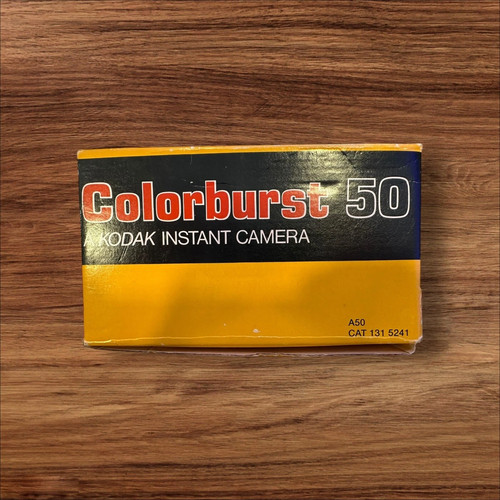 Kodak Colorburst 50 Instant Camera 1978 in Original Packaging BRAND NEW - Picture 3 of 4