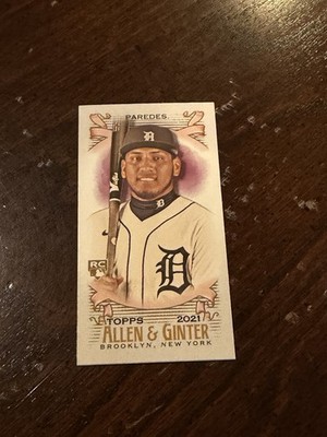 2021 Topps Allen & Ginter's - Isaac Paredes #254 Mini (RC)