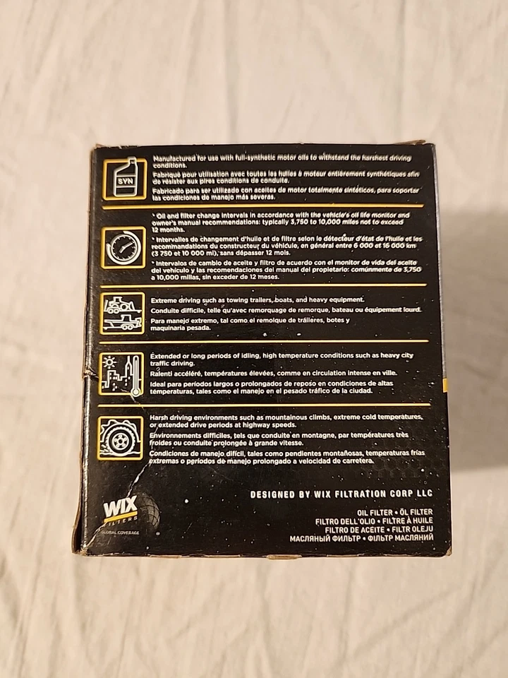 Filtro de aceite sintético WIX XP 57060XP - Filtro de aceite de motor Foto 4 de 4