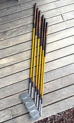 Vintage Spalding Kro-Flite Bobby Jones Signature Cushion Neck Irons 2-7 Set OG