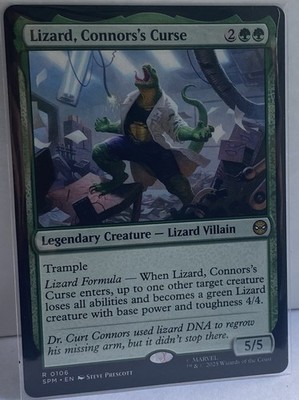 Lizard, Connors's Curse 106 Marvel's Spider-Man (SPM) MTG engl.